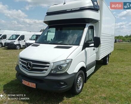 Белый Мерседес Sprinter, объемом двигателя 3 л и пробегом 139 тыс. км за 23500 $, фото 1 на Automoto.ua