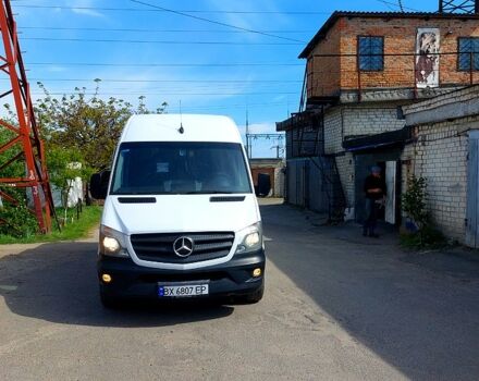 Белый Мерседес Sprinter, объемом двигателя 2.2 л и пробегом 272 тыс. км за 18640 $, фото 5 на Automoto.ua