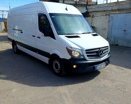 Белый Мерседес Sprinter, объемом двигателя 2.1 л и пробегом 272 тыс. км за 18640 $, фото 6 на Automoto.ua