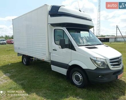 Белый Мерседес Sprinter, объемом двигателя 3 л и пробегом 139 тыс. км за 23500 $, фото 6 на Automoto.ua