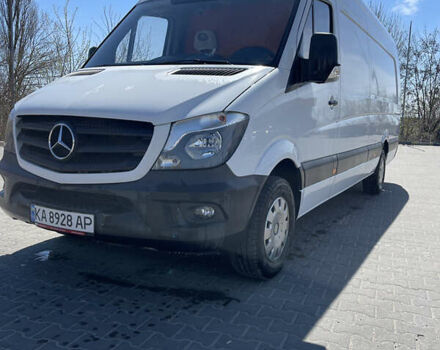 Белый Мерседес Sprinter, объемом двигателя 2.14 л и пробегом 34 тыс. км за 36000 $, фото 1 на Automoto.ua