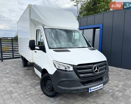 Белый Мерседес Sprinter, объемом двигателя 2.2 л и пробегом 296 тыс. км за 23900 $, фото 4 на Automoto.ua