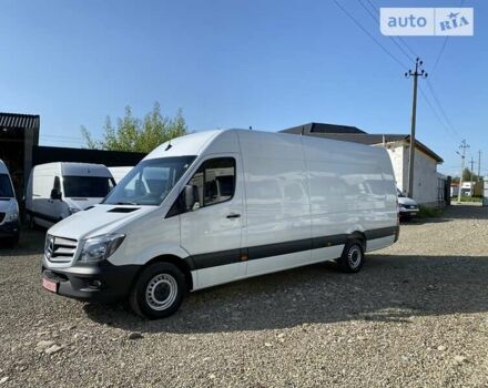 Белый Мерседес Sprinter, объемом двигателя 2.2 л и пробегом 165 тыс. км за 20450 $, фото 1 на Automoto.ua