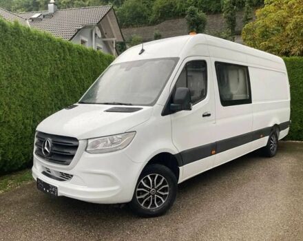 Белый Мерседес Sprinter, объемом двигателя 2.2 л и пробегом 50 тыс. км за 12000 $, фото 1 на Automoto.ua