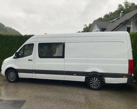 Белый Мерседес Sprinter, объемом двигателя 2.2 л и пробегом 50 тыс. км за 12000 $, фото 3 на Automoto.ua