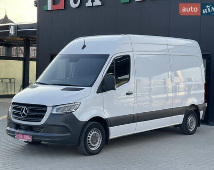 Белый Мерседес Sprinter, объемом двигателя 2.2 л и пробегом 45 тыс. км за 27800 $, фото 13 на Automoto.ua
