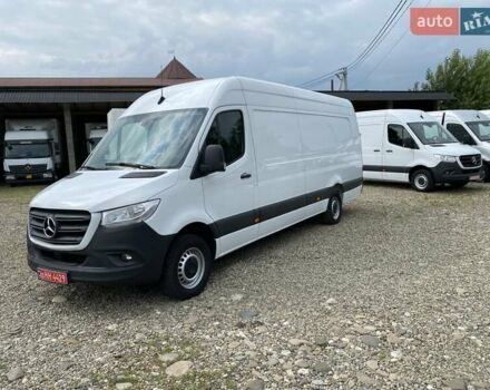 Белый Мерседес Sprinter, объемом двигателя 2.2 л и пробегом 156 тыс. км за 23850 $, фото 1 на Automoto.ua