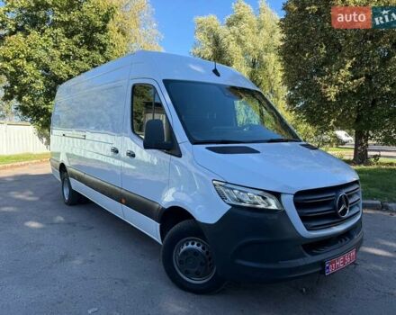 Белый Мерседес Sprinter, объемом двигателя 2.2 л и пробегом 270 тыс. км за 34900 $, фото 1 на Automoto.ua