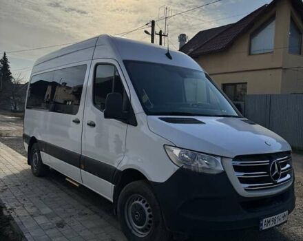 Білий Мерседес Sprinter, об'ємом двигуна 2.14 л та пробігом 215 тис. км за 30000 $, фото 3 на Automoto.ua