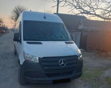 Белый Мерседес Sprinter, объемом двигателя 2.2 л и пробегом 297 тыс. км за 26700 $, фото 4 на Automoto.ua