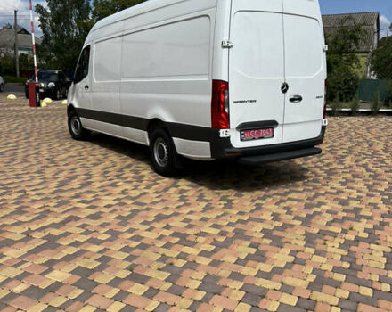 Белый Мерседес Sprinter, объемом двигателя 3 л и пробегом 61 тыс. км за 35500 $, фото 4 на Automoto.ua