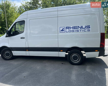 Белый Мерседес Sprinter, объемом двигателя 2.14 л и пробегом 164 тыс. км за 27200 $, фото 7 на Automoto.ua