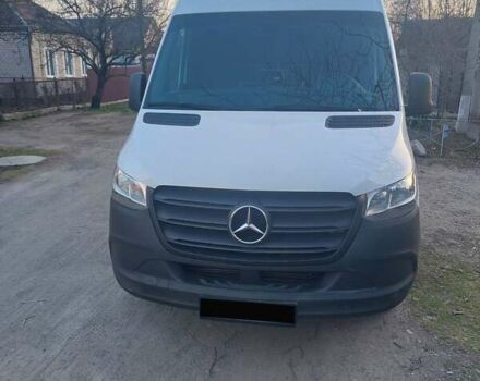 Белый Мерседес Sprinter, объемом двигателя 2.2 л и пробегом 297 тыс. км за 26700 $, фото 1 на Automoto.ua