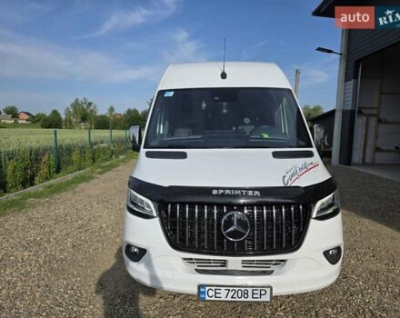Белый Мерседес Sprinter, объемом двигателя 2.2 л и пробегом 286 тыс. км за 35000 $, фото 1 на Automoto.ua