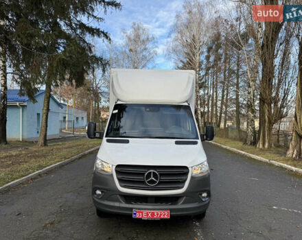 Белый Мерседес Sprinter, объемом двигателя 2.2 л и пробегом 293 тыс. км за 28800 $, фото 3 на Automoto.ua