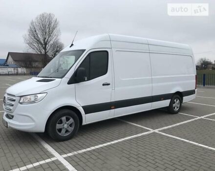 Белый Мерседес Sprinter, объемом двигателя 2.2 л и пробегом 246 тыс. км за 23900 $, фото 1 на Automoto.ua