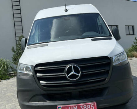 Белый Мерседес Sprinter, объемом двигателя 2.2 л и пробегом 279 тыс. км за 23800 $, фото 3 на Automoto.ua