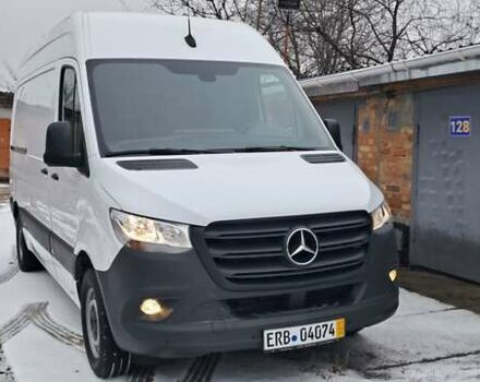 Белый Мерседес Sprinter, объемом двигателя 2.2 л и пробегом 222 тыс. км за 23999 $, фото 16 на Automoto.ua