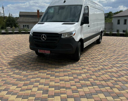 Белый Мерседес Sprinter, объемом двигателя 3 л и пробегом 61 тыс. км за 35500 $, фото 1 на Automoto.ua