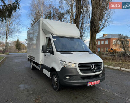 Белый Мерседес Sprinter, объемом двигателя 2.2 л и пробегом 293 тыс. км за 28800 $, фото 18 на Automoto.ua