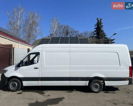 Белый Мерседес Sprinter, объемом двигателя 3 л и пробегом 84 тыс. км за 48000 $, фото 8 на Automoto.ua