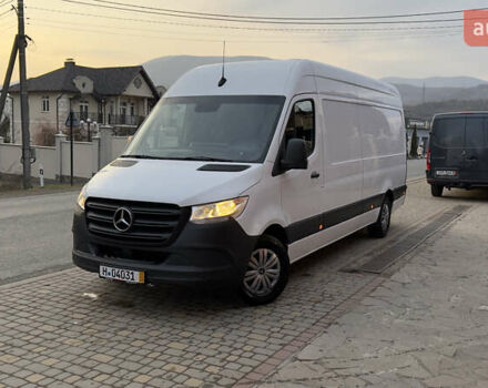 Белый Мерседес Sprinter, объемом двигателя 2.2 л и пробегом 257 тыс. км за 29039 $, фото 1 на Automoto.ua