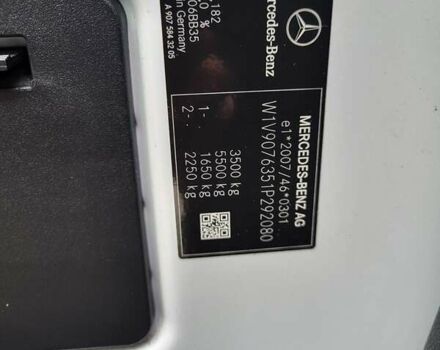 Белый Мерседес Sprinter, объемом двигателя 2.2 л и пробегом 216 тыс. км за 26400 $, фото 51 на Automoto.ua