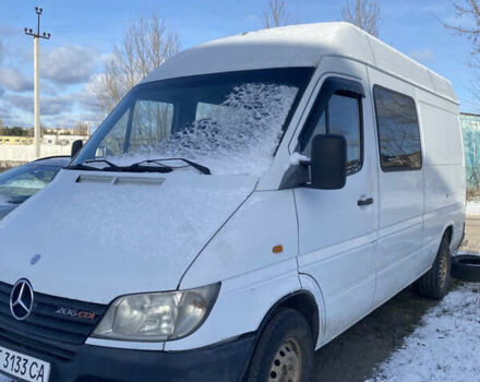 Білий Мерседес Sprinter, об'ємом двигуна 2.2 л та пробігом 400 тис. км за 4499 $, фото 1 на Automoto.ua