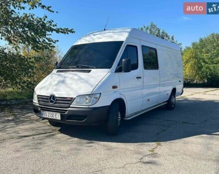 Білий Мерседес Sprinter, об'ємом двигуна 2.69 л та пробігом 730 тис. км за 12000 $, фото 10 на Automoto.ua