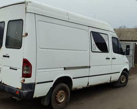 Белый Мерседес Sprinter, объемом двигателя 2.2 л и пробегом 484 тыс. км за 4700 $, фото 2 на Automoto.ua