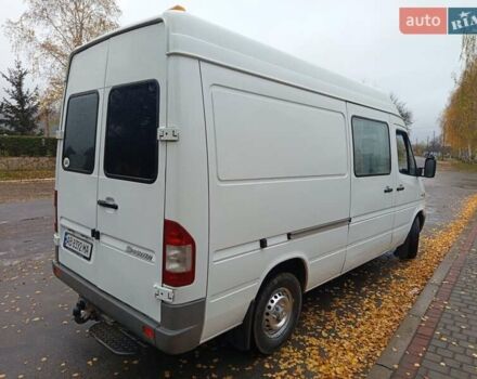 Белый Мерседес Sprinter, объемом двигателя 2.2 л и пробегом 465 тыс. км за 9200 $, фото 6 на Automoto.ua