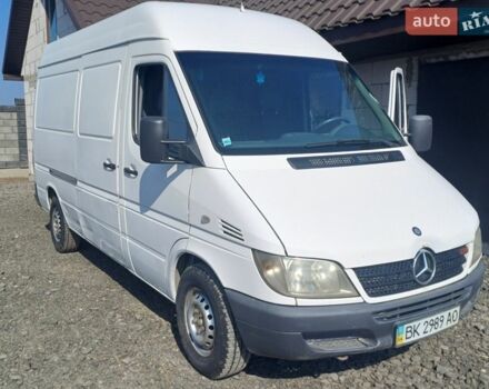 Белый Мерседес Sprinter, объемом двигателя 2.2 л и пробегом 731 тыс. км за 7400 $, фото 12 на Automoto.ua