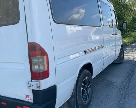 Белый Мерседес Sprinter, объемом двигателя 2.69 л и пробегом 170 тыс. км за 7750 $, фото 4 на Automoto.ua