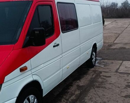 Белый Мерседес Sprinter, объемом двигателя 2.2 л и пробегом 255 тыс. км за 9100 $, фото 2 на Automoto.ua