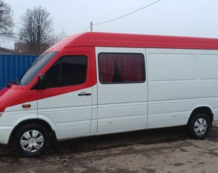 Белый Мерседес Sprinter, объемом двигателя 2.2 л и пробегом 255 тыс. км за 9100 $, фото 1 на Automoto.ua
