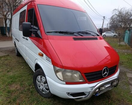 Белый Мерседес Sprinter, объемом двигателя 2.2 л и пробегом 255 тыс. км за 9100 $, фото 7 на Automoto.ua