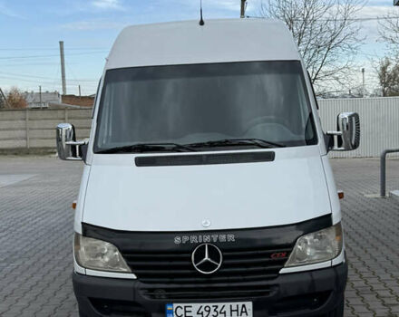 Белый Мерседес Sprinter, объемом двигателя 2.15 л и пробегом 275 тыс. км за 8950 $, фото 2 на Automoto.ua