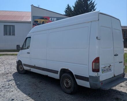 Белый Мерседес Sprinter, объемом двигателя 2.2 л и пробегом 345 тыс. км за 5800 $, фото 2 на Automoto.ua