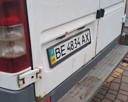 Белый Мерседес Sprinter, объемом двигателя 2.2 л и пробегом 411 тыс. км за 10000 $, фото 5 на Automoto.ua