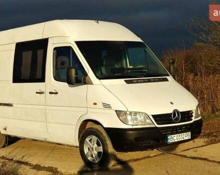 Белый Мерседес Sprinter, объемом двигателя 2.69 л и пробегом 75 тыс. км за 6900 $, фото 1 на Automoto.ua