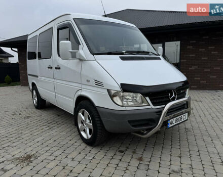 Белый Мерседес Sprinter, объемом двигателя 2.2 л и пробегом 380 тыс. км за 8700 $, фото 10 на Automoto.ua