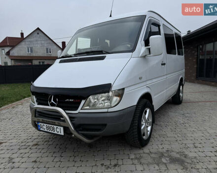 Белый Мерседес Sprinter, объемом двигателя 2.2 л и пробегом 380 тыс. км за 8700 $, фото 9 на Automoto.ua