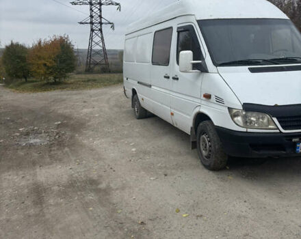 Белый Мерседес Sprinter, объемом двигателя 2.7 л и пробегом 579 тыс. км за 8500 $, фото 1 на Automoto.ua