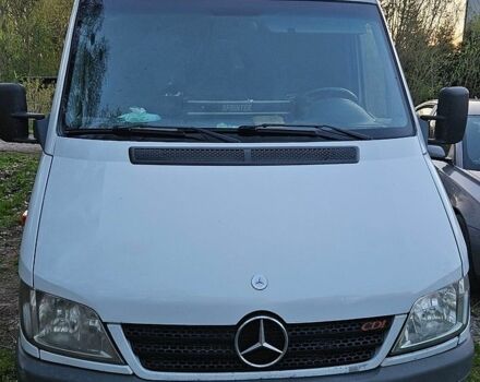 Білий Мерседес Sprinter, об'ємом двигуна 2.2 л та пробігом 500 тис. км за 7500 $, фото 4 на Automoto.ua