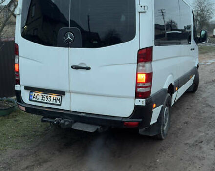 Белый Мерседес Sprinter, объемом двигателя 2.2 л и пробегом 450 тыс. км за 13500 $, фото 2 на Automoto.ua