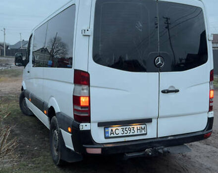 Белый Мерседес Sprinter, объемом двигателя 2.2 л и пробегом 450 тыс. км за 13500 $, фото 3 на Automoto.ua