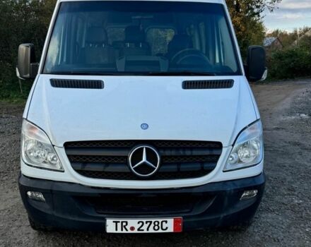 Белый Мерседес Sprinter, объемом двигателя 2.2 л и пробегом 390 тыс. км за 16501 $, фото 1 на Automoto.ua