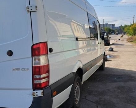 Белый Мерседес Sprinter, объемом двигателя 2.2 л и пробегом 298 тыс. км за 14500 $, фото 2 на Automoto.ua