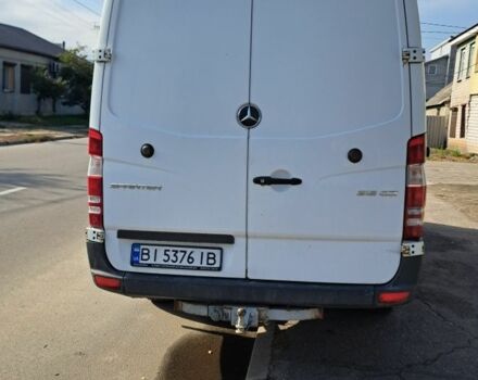 Белый Мерседес Sprinter, объемом двигателя 2.2 л и пробегом 298 тыс. км за 14500 $, фото 3 на Automoto.ua
