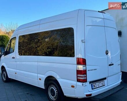 Белый Мерседес Sprinter, объемом двигателя 2.2 л и пробегом 285 тыс. км за 16500 $, фото 8 на Automoto.ua